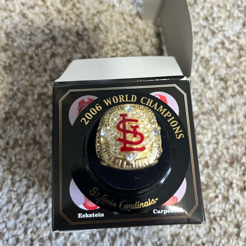 2006 World Champions Ring Replica St Louis Cardinals